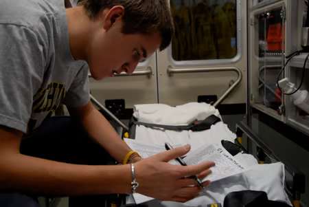 ambulance check out