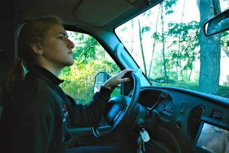 ambulance to a call